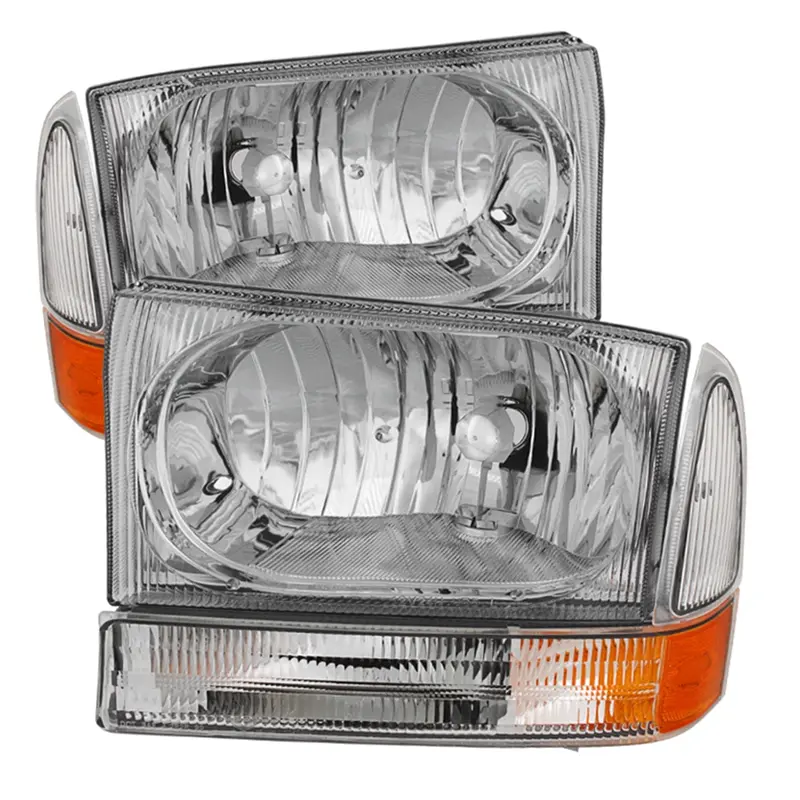 Spyder Auto 9025419 Xtune Crystal Headlights/Bumper Lights 1