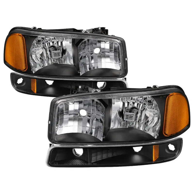 Spyder Auto 9037474 Xtune Crystal Headlights/Bumper Lights 1