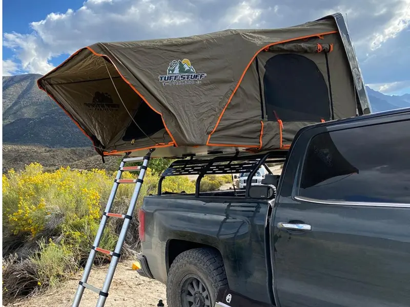 Tuff Stuff Alpha Ii Hard Shell Rooftop Tent - 2 Person 1