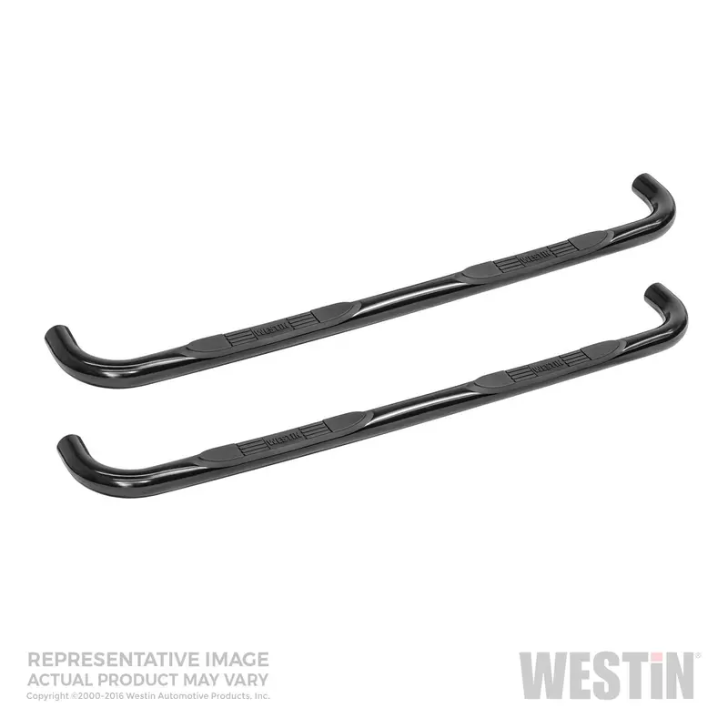 Westin 23-3095 E-Series 3 Round Nerf Step Bars Fits 06-11 Rav4 1