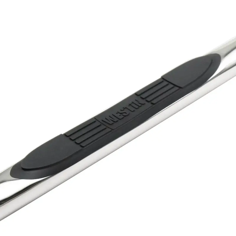 Westin 23-3310 E-Series 3 Round Nerf Step Bars Fits 07-18 Wrangler (Jk) 1