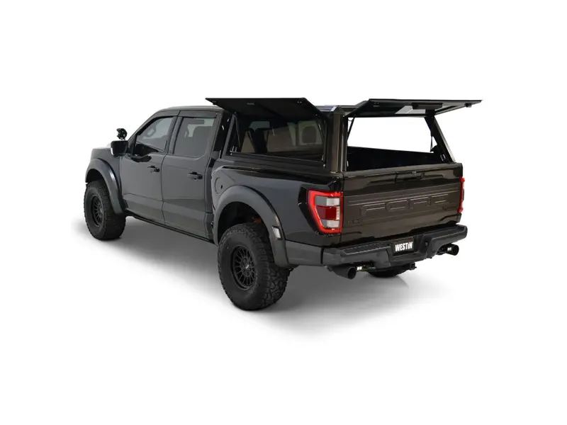 Westin Automotive 2015-2020 Ford F-150 5.5Ft Exp Truck Cap - Matte Black 1