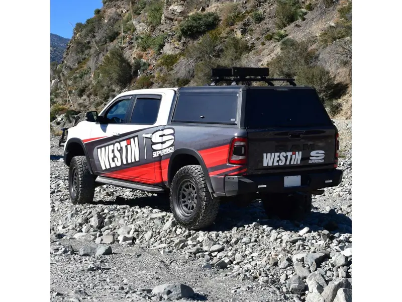 Westin Automotive 2019-2024 Ram 1500 Classic 6.4Ft Exp Truck Cap - Matte Black 1