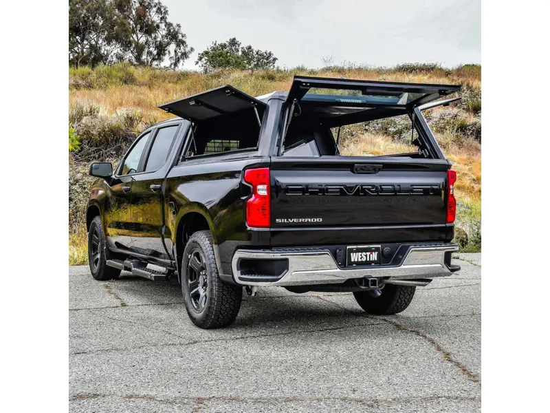 Westin Automotive 2019-2025 Gmc Sierra 1500 5.8Ft Crew Cab Exp Truck Cap - Matte Black 1