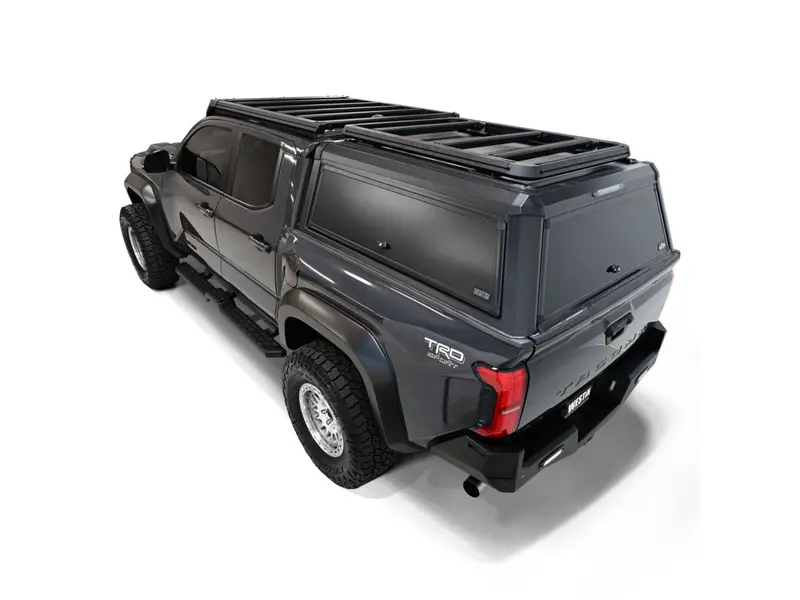 Westin Automotive 2024-25 Toyota Tacoma Double Cab 5Ft Exp Truck Cap - Matte Black 1