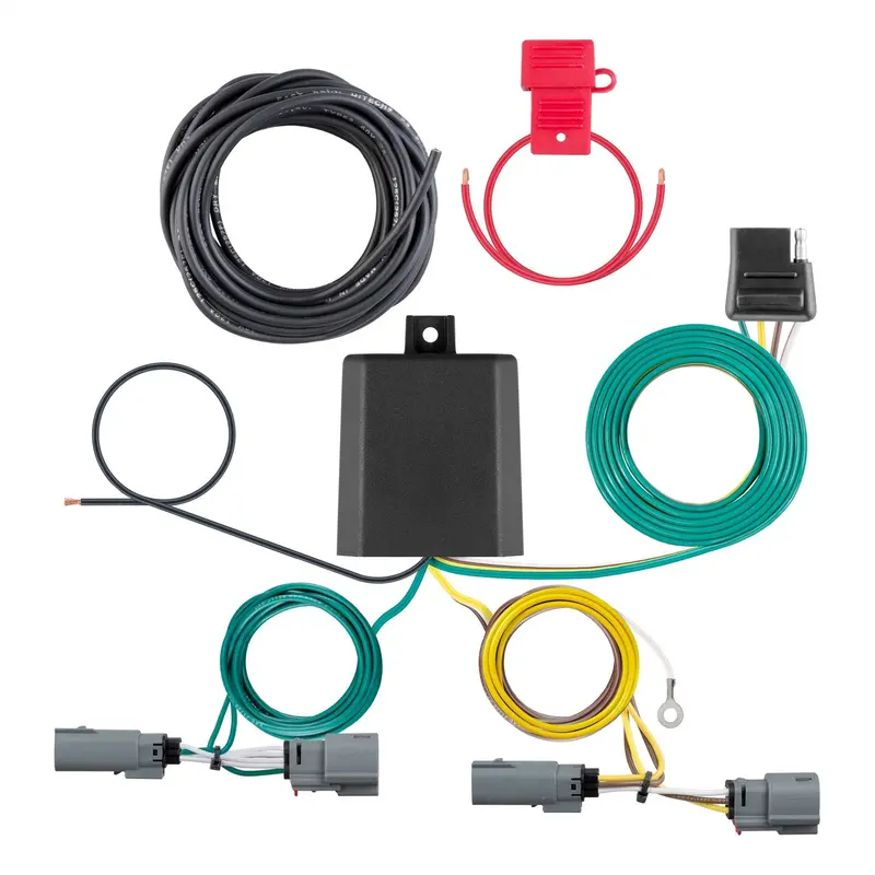 Curt 56477 Vehicle-Specific Trailer Wiring Harness – Plug-And-Play Installation 1
