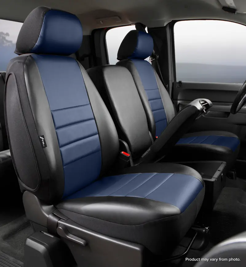 Fia Sl69-17 Blue Leatherlite Seat Covers – Custom-Fit Automotive Interior 1