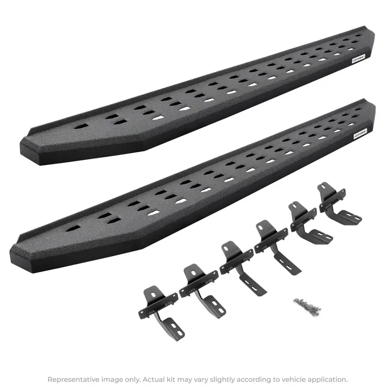 Go Rhino Rb20 Running Boards With Mounting Hardware – Designed Exclusively For Toyota Tundra Crewmax Cab 1
