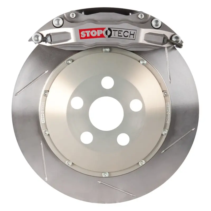 Stoptech 83.058.4300.R1 Trophy Sport Big Brake Kit – Two-Piece Front Rotors 1