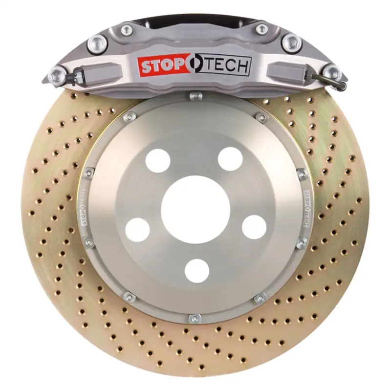 Stoptech 83.869.4600.R4 Trophy Sport Big Brake Kit Featuring Two-Piece Front Rotors 1