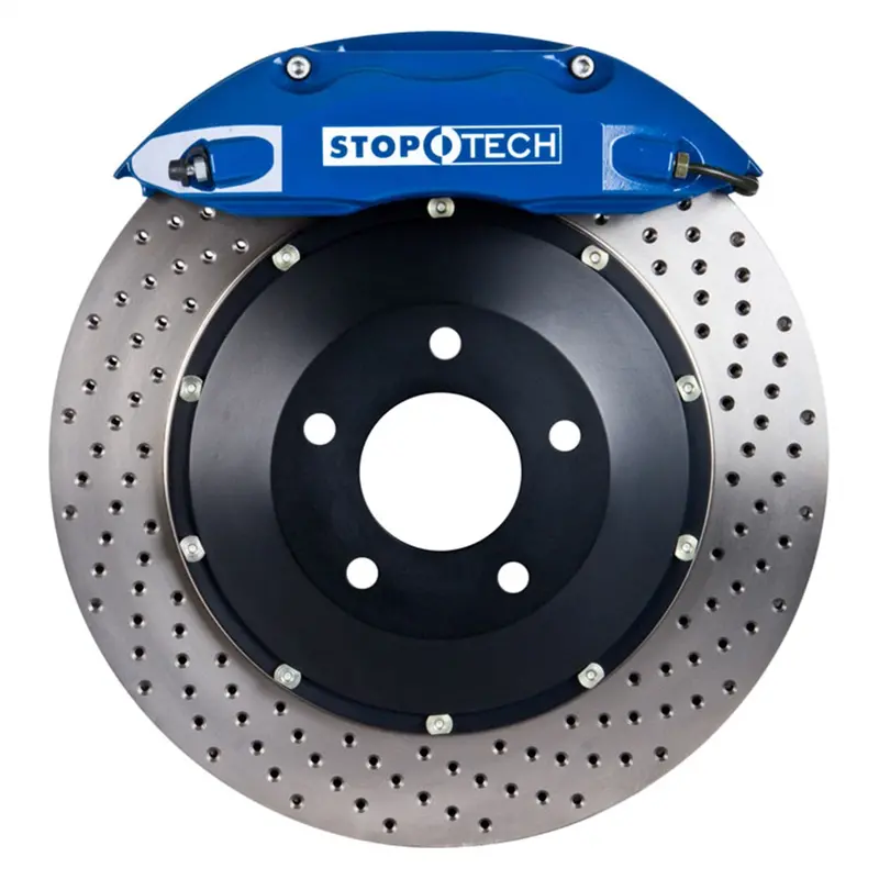 Stoptech Big Brake Kit – Front Two-Piece Rotors With Performance Calipers (Model 83.623.4700.22) 1