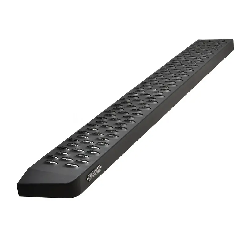 Westin 27-80025 Grate Steps Running Boards; Textured Black; Single 54 In. Rear; 1