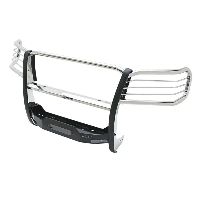Westin 45-91600 Polished Stainless Steel Sportsman Winch-Mount Grille Guard 1