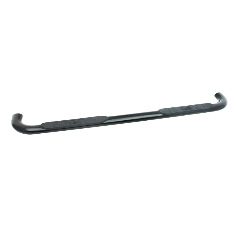 Westin Platinum 4-Oval Nerf Bars – Black Steel Rocker-Mount Steps With Hardware 1